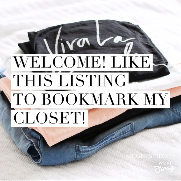 LIKE THIS LISTING TO BOOKMARK MY CLOSET! - Picture 1 of 2